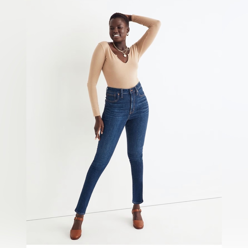 Madewell Curvy High-rise Skinny Jeans. Size 24